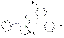 (S)-4-benzyl-3-((S)-2-(3-broMophenyl)-3-(4-chlorophenyl)propanoyl)oxazolidin-2-one CAS#: 1002752-53-5