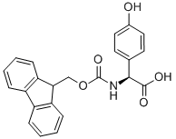 (S)-[(9H-FLUOREN-9-YLMETHOXYCARBONYLAMINO)]-(4-HYDROXY-PHENYL)-ACETIC ACID CAS#: 182883-41-6
