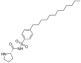 (S)-N-(4-Dodecylphenylsulfonyl)pyrrolidine-2-carboxaMide CAS#: 1068139-38-7