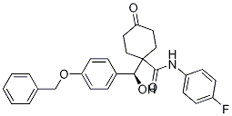 (S)-N-(4-Fluorophenyl)-1-[hydroxy[4-(phenylMethoxy)phenyl]Methyl]-4-oxo-cyclohexanecarboxaMide CAS#: 182227-24-3