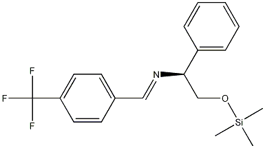 (S,E)-1-phenyl-N-(4-(trifluoromethyl)benzylidene)-2-(trimethylsilyloxy)ethanamine CAS#: 1003887-64-6
