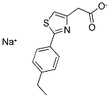 SODIUM [2-(4-ETHYLPHENYL)-1,3-THIAZOL-4-YL]ACETATE CAS#: 1015533-53-5
