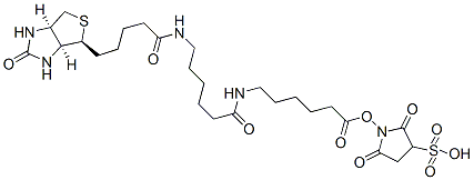 SULFOSUCCINIMIDYL N-[N'-(D-BIOTINYL)-6-AMINOHEXANOYL]-6'-AMINOHEXANOATE CAS#: 180028-78-8