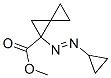 Spiro[2.2]pentanecarboxylic acid, 1-(cyclopropylazo)-, methyl ester, (E)- (9CI) CAS#: 194468-58-1