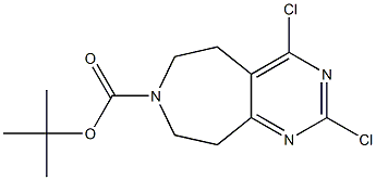 Tert-butyl 2,4-dichloro-8,9-dihydro-5H-pyrimido[4,5-d]azepine-7(6H)-carboxylate CAS#: 1065114-27-3