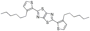 Thiazolo[5,4-d]thiazole, 2,5-bis(3-hexyl-2-thienyl)- CAS#: 1024759-15-6