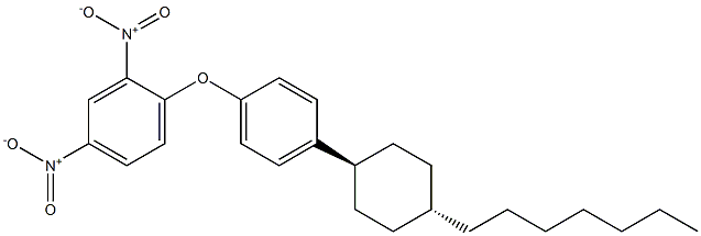 Trans-1-[4-(4-heptylcyclohexyl)phenoxy]-2,4-dinitro benzene CAS#: 194939-20-3