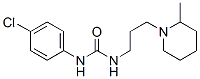 Urea, 1-(4-chlorophenyl)-3-[3-(2-methyl-1-piperidyl)propyl]- CAS#: 197502-59-3