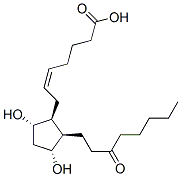 (Z)-7-[(1S,2R,3R,5S)-3,5-dihydroxy-2-(3-oxooctyl)cyclopentyl]hept-5-enoic acid CAS#: 191919-02-5
