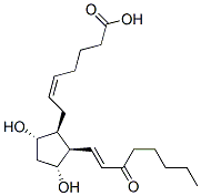(Z)-7-[(1S,2R,3R,5S)-3,5-dihydroxy-2-[(E)-3-oxooct-1-enyl]cyclopentyl]hept-5-enoic acid CAS#: 191919-01-4