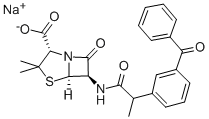 alpha-Methyl-3-(benzoyl) benzyl penicillin sodium CAS#: 196309-79-2