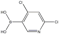 b-(4,6-dichloro-3-pyridinyl)boronicacid CAS#: 1070893-11-6