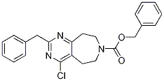 benzyl 2-benzyl-4-chloro-8,9-dihydro-5H-pyriMido[4,5-d]azepine-7(6H)-carboxylate CAS#: 1065113-62-3