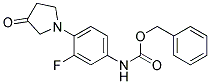 benzyl 3-fluoro-4-(3-oxopyrrolidin-1-yl)phenylcarbamate CAS#: 1021088-77-6