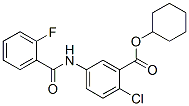 cyclohexyl 2-chloro-5-[(2-fluorobenzoyl)amino]benzoate CAS#: 178870-05-8