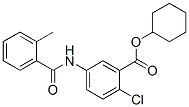 cyclohexyl 2-chloro-5-[(2-methylbenzoyl)amino]benzoate CAS#: 178870-10-5