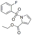 ethyl 1-(2-fluorophenyl)sulfonylpyrrole-2-carboxylate CAS#: 180905-85-5
