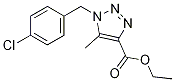 ethyl 1-(4-chlorobenzyl)-5-methyl-1H-1,2,3-triazole-4-carboxylate CAS#: 1030014-82-4