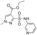 ethyl 1-methyl-3-(pyridin-3-ylsulfamoyl)pyrazole-4-carboxylate CAS#: 178879-96-4