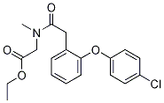 ethyl 2-(2-(2-(4-chlorophenoxy)phenyl)-N-MethylacetaMido)acetate CAS#: 1035404-19-3