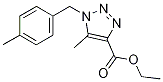 ethyl 5-methyl-1-(4-methylbenzyl)-1H-1,2,3-triazole-4-carboxylate CAS#: 1030014-84-6