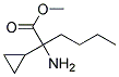 methyl 2-amino-2-cyclopropylhexanoate CAS#: 1021266-81-8