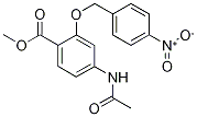 methyl 4-(acetylamino)-2-[(4-nitrobenzyl)oxy]benzenecarboxylate CAS#: 1033463-24-9