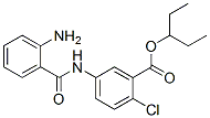 pentan-3-yl 5-[(2-aminobenzoyl)amino]-2-chloro-benzoate CAS#: 178870-07-0