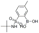 t-Butyl 2-borono-4-methylbenzenesulfonamide CAS#: 183000-60-4