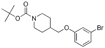 t-Butyl 4-((3-bromophenoxy)methyl)piperidine-1-carboxylate CAS#: 180847-24-9