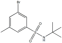 t-Butyl3-BroMo-5-MethylbenzenesulfonaMide CAS#: 1033201-97-6