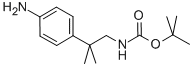tert-Butyl (2-(4-aminophenyl)-2-methylpropyl)carbamate CAS#: 180081-10-1