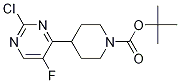 tert-Butyl-4-(2-chloro-5-fluoropyriMidin-4-yl)piperidin-1-carboxylate CAS#: 1053657-03-6