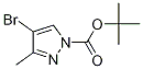 tert-Butyl 4-bromo-3-methyl-1H-pyrazole-1-carboxylate CAS#: 1021919-24-3