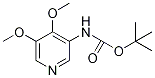 tert-Butyl 4,5-dimethoxypyridin-3-ylcarbamate CAS#: 1049677-55-5