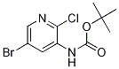 tert-Butyl N-(5-bromo-2-chloropyridin-3-yl)carbamate CAS#: 193888-15-2