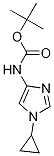 tert-butyl (1-cyclopropyl-1H-iMidazol-4-yl)carbaMate CAS#: 1001354-26-2