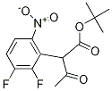tert-butyl 2-(2,3-difluoro-6-nitrophenyl)-3-oxobutanoate CAS#: 1022112-25-9