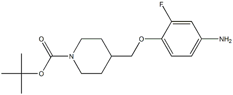 tert-butyl 4-((4-aMino-2-fluorophenoxy)Methyl)piperidine-1-carboxylate CAS#: 1000053-44-0