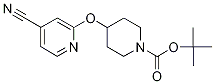 tert-butyl 4-[(4-cyano-2-pyridinyl)oxy]tetrahydro-1(2H)-pyridinecarboxylate CAS#: 1065484-24-3
