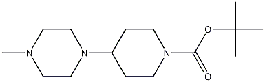 tert-butyl 4-(4-methylpiperazin-1-yl)piperidine-1-carboxylate CAS#: 190964-91-1