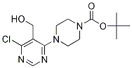 tert-butyl 4-[6-chloro-5-(hydroxymethyl)-4-pyrimidinyl]tetrahydro-1(2H)-pyrazinecarboxylate CAS#: 1017782-56-7