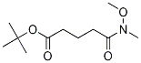 tert-butyl 5-(Methoxy(Methyl)aMino)-5-oxopentanoate CAS#: 192123-40-3