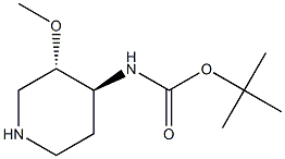 trans-4-(Boc-aMino)-3-Methoxypiperidine CAS#: 1033748-33-2
