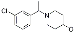 1-[1-(3-Chloro-phenyl)-ethyl]-piperidin-4-ol, 98+% C13H18ClNO, 分子量 239.75 CAS#: 1146080-11-6