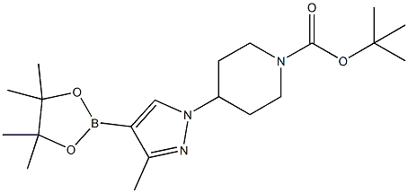1-(1-Boc-4-piperidyl)-3-methylpyrazole-4-boronic Acid Pinacol Ester CAS#: 1092563-68-2