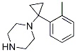 1-(1-O-TOLYLCYCLOPROPYL)PIPERAZINE CAS#: 1245645-14-0