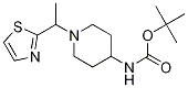 [1-(1-Thiazol-2-yl-ethyl)-piperidin-4-yl]-carbaMic acid tert-butyl ester CAS#: 1289384-82-2