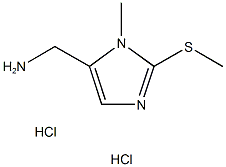 1-[1-methyl-2-(methylthio)-1H-imidazol-5-yl]methanamine(SALTDATA: 2HCl 0.1H2O) CAS#: 1177350-25-2