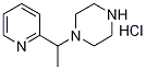 1-(1-(pyridin-2-yl)ethyl)piperazine hydrochloride, 98+% C11H18ClN3, 分子量 227.73 CAS#: 1185318-11-9